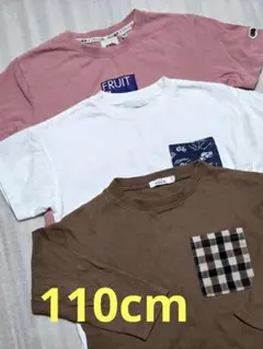 LOGOS 半袖 Tシャツ ＋半袖 T シャツ＋長袖シャツ　3枚＋1枚セット