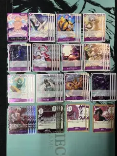 紫ドフラミンゴデッキ51枚セット