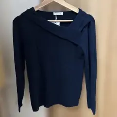 AG ネイビー セーター