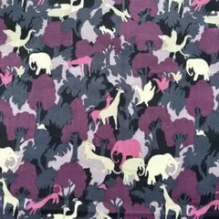 リバティタナローン　ツモリチサト動物柄 約50✖️59㎝