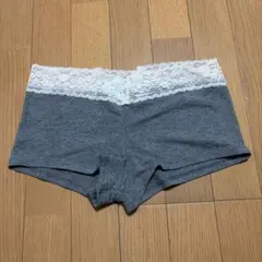 【新品:未使用】aerie ボーイショーツ グレー US Lサイズ