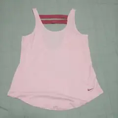 Nike DRI-FIT ピンク タンクトップ L ヨガ・ティラピス