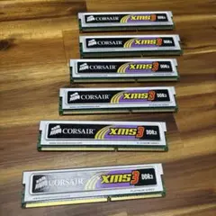 【ジャンク品・6枚】Corsair TR3X3G1333C9 DDR3 メモリ