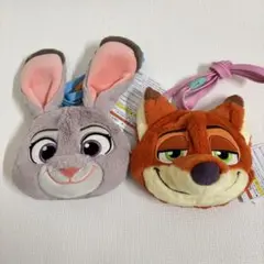 東京ディズニーリゾート ズートピア　ニック　ジュディ　ショルダーバッグ ポーチ