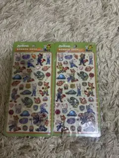 ズートピア ボンボンドロップシール 2枚セット