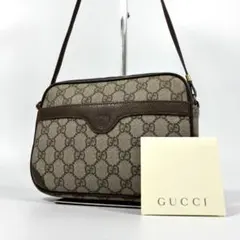 極希少/美品 GUCCI インターロッキングGG ヴィンテージ ミニハンドバッグ インターロッキングミニボストンバッグ ブラック ヴィンテージ