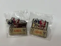 【最終値下げ】LIXIL 東京オリンピック ピンバッジ 2個セット