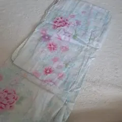 レディース 浴衣 単品 水色 牡丹 菊柄のサムネイル