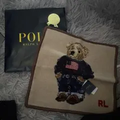 Polo Ralph Lauren テディベアタオルハンカチ