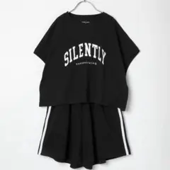 GLOBAL WORK セットアップ ブラック 130cmのサムネイル