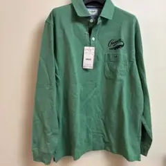 新品タグ　Crocodile 長袖ポロシャツ メンズ