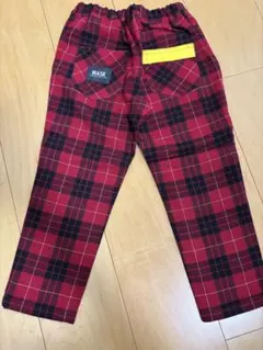 WASK チェック柄パンツ　120cm