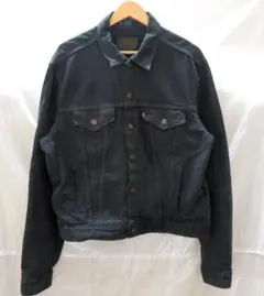 M1594 Levi's black denim trucker jacket