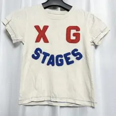 X-girl stages 5T (110㎝) Tシャツ クリーム色