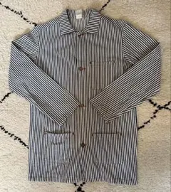 SASSAFRAS ヒッコリー　カバーオール　Lサイズ SASSAFRAS ヒッコリー カバーオール Lサイズ SASSAFRAS