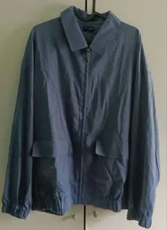 メンズ　ブルゾン　ブルー