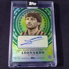 【25枚限定】レオナルド　直筆サイン Topps Selecao Auto