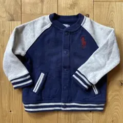 Ralph Lauren フリースジャケット 9M ネイビー
