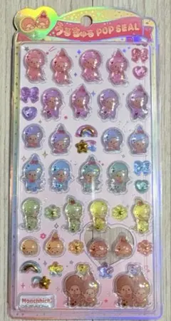 【正規品】モンチッチ うるちゅるポップシール