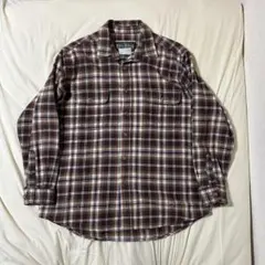80-90's FIELD & STREAM ヘビーネルシャツ L位
