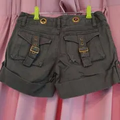 チェック ショートパンツ