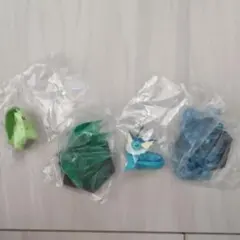 ポケモン ジオラマコレクト カプセルトイ チコリータ　シャワーズ 2体セット