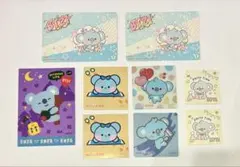 BT21 KOYA コヤ　ステッカー　カード　セット