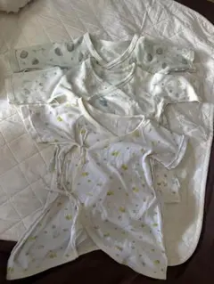 ベビー肌着 4点セット コットン　6pcs