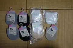 ハーフソックス レディース 8足セット　新品のサムネイル