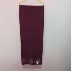 BURBERRY LONDON カシミヤ100% マフラー ボルドー