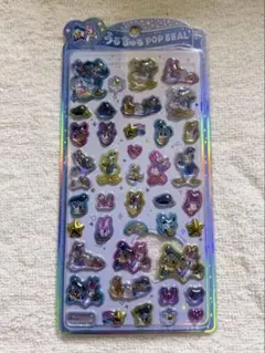 うるちゅるポップシール ボンボンドロップシール ディズニー ドナルド デイジー