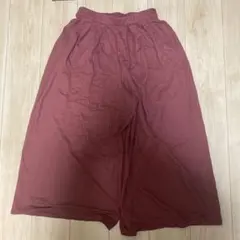 ワイド ガウチョパンツ