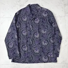 ペイズリー柄 シャツ
