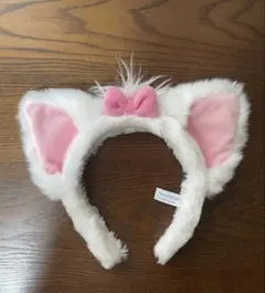 ディズニーカチューシャ　マリーちゃん　猫耳