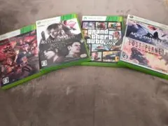 XBOX 360ソフト　バイオハザードリバイバルセレクション　他4本セット