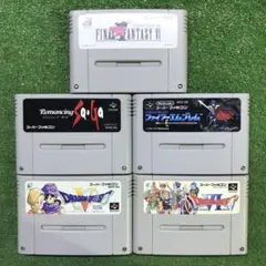 JVG-560 スーパーファミコン ソフト 5本セット