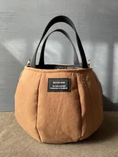 リメイクバッグ バルーンバッグ ころりんバッグ デニム ハンドメイド