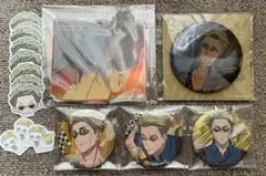 呪術廻戦 七海建人 缶バッジ アクスタ フレークシール まとめ売り