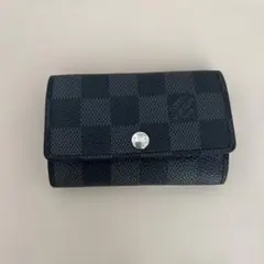箱付き】ルイヴィトン ダミエグラフィット ミュルティクレ6 キーケース