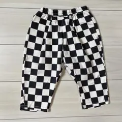チェッカー シェフパンツ 80