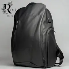 【極美品】2way リュック デイバッグ パックパック USBポート付き 黒