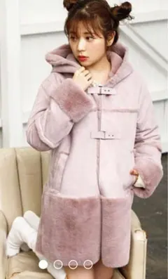 コート ムートンコート