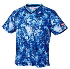 卓球ユニフォーム　ニッタク ミネラブルシャツ ブルー