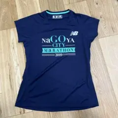 ナゴヤシティマラソン2019 Tシャツ ネイビー