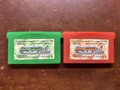 ファイアレッド　リーフグリーン　2点セット