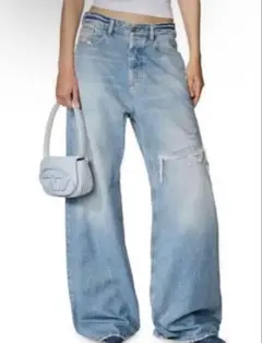 W32 DIESEL D-Rise Relaxed Jeans 09e25