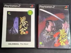 PS2 悪代官 悪代官２妄想伝（説明書なし） ２本セット