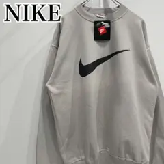 【デッドストック】80s-90s NIKE　スウェット　グレー　Lサイズ