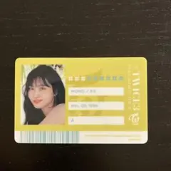 TWICEモモ　IDカード