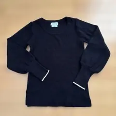CIAOPANIC TYPY リブニットセーター 黒